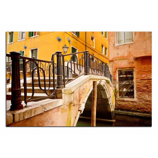 Obraz na plátně - Malý most v Benátkách
