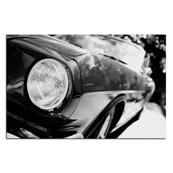 Obraz na plátně - Retro auto fragment