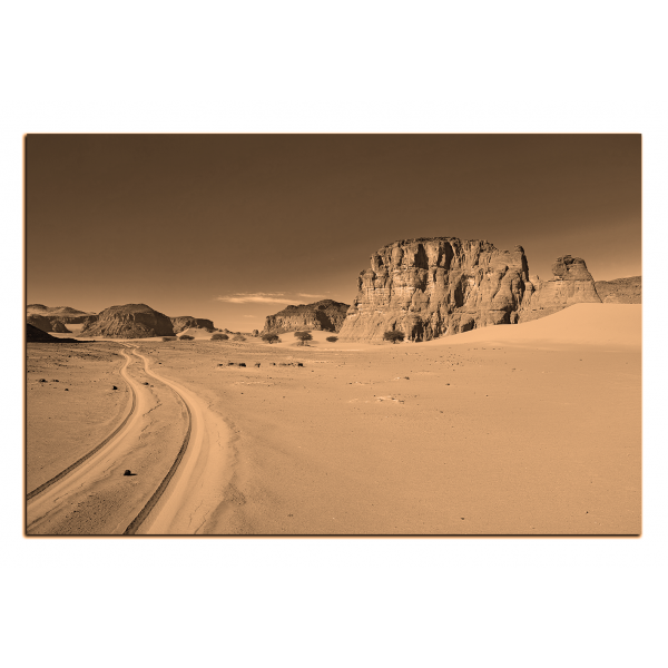 Obraz na plátně - Silnice v poušti