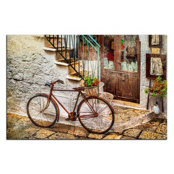 Obraz na plátně - Stará ulice v Itálii
