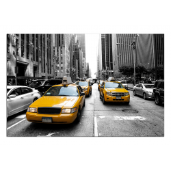 Obraz na plátně - Taxi z New Yorku