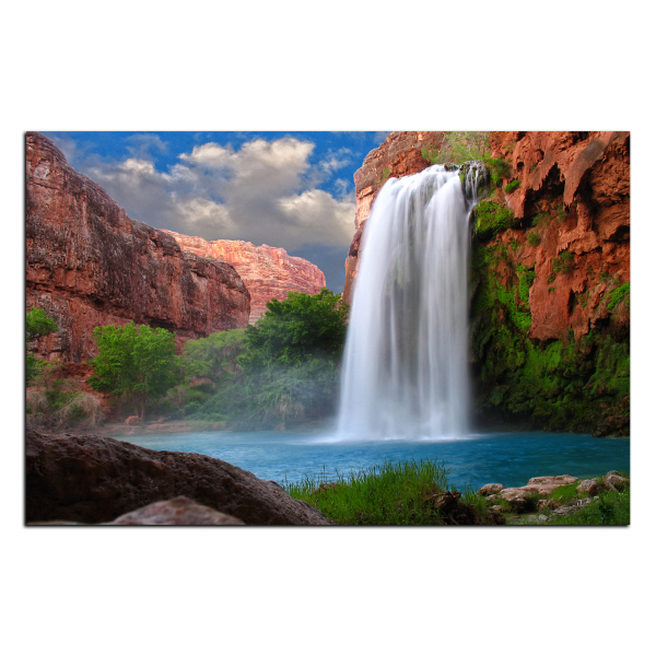 Obraz na plátně - Nádherný vodopád