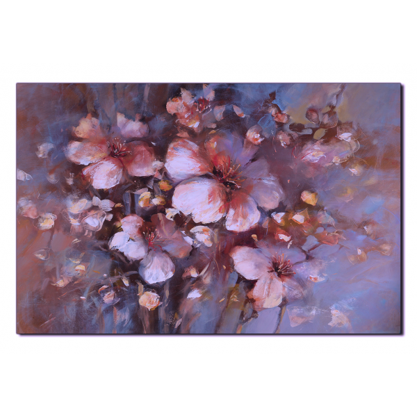 Obraz na plátně - Květ mandlí, reprodukce ruční malby