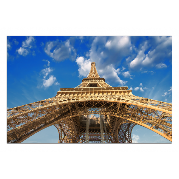 Obraz na plátně - Eiffelova věž - pohled zezdola