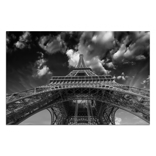 Obraz na plátně - Eiffelova věž - pohled zezdola