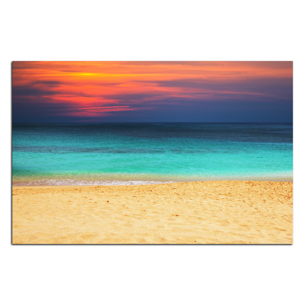 Obraz na plátně - Moře při západu slunce