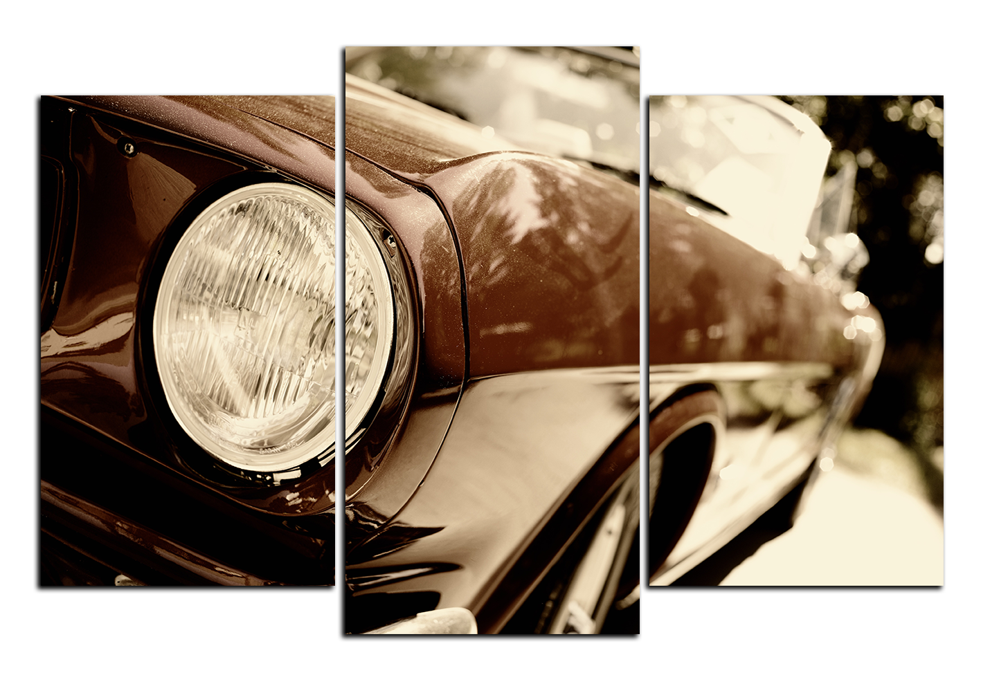Obraz na plátně - Retro auto fragment Obraz na plátně - Retro auto fragment