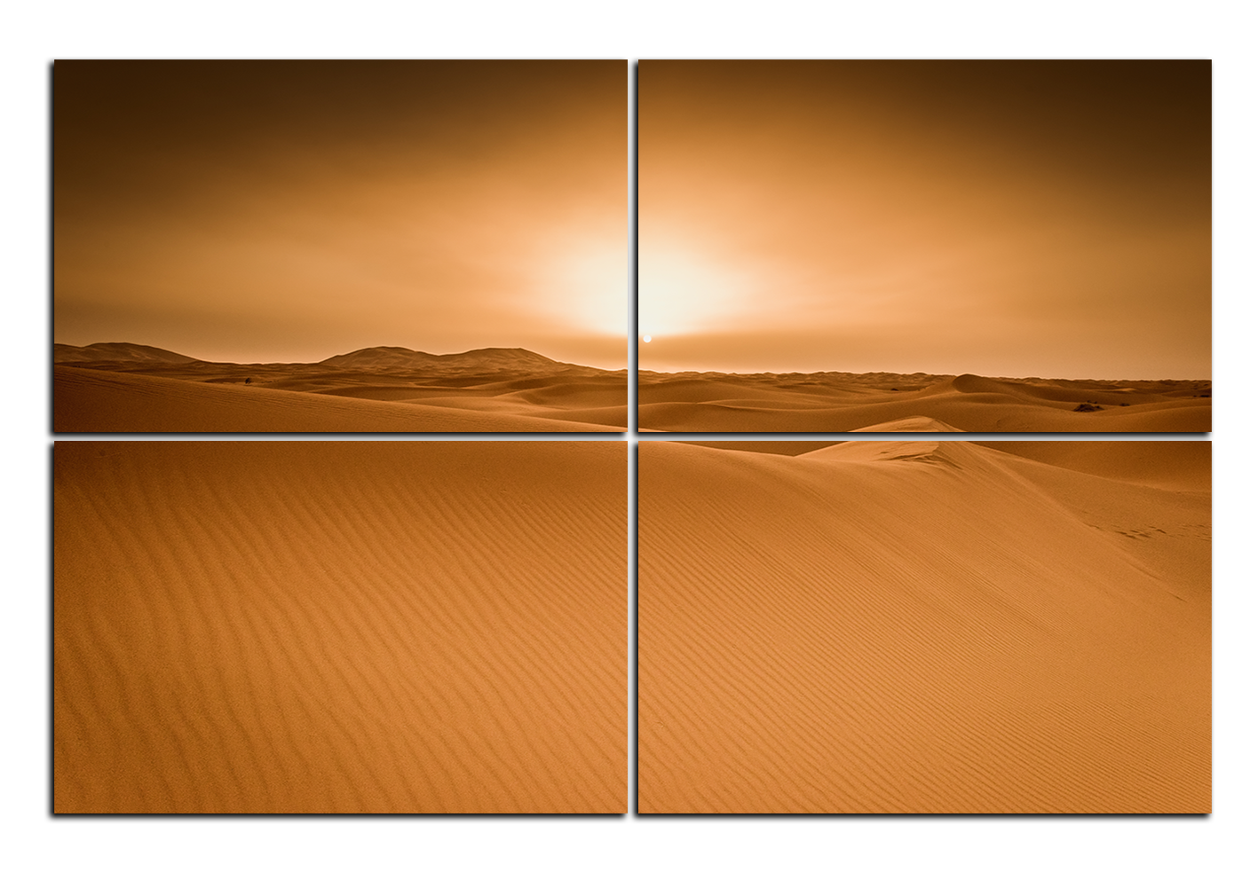 Obraz na plátně - Pouště Sahara Obraz na plátně - Pouště Sahara