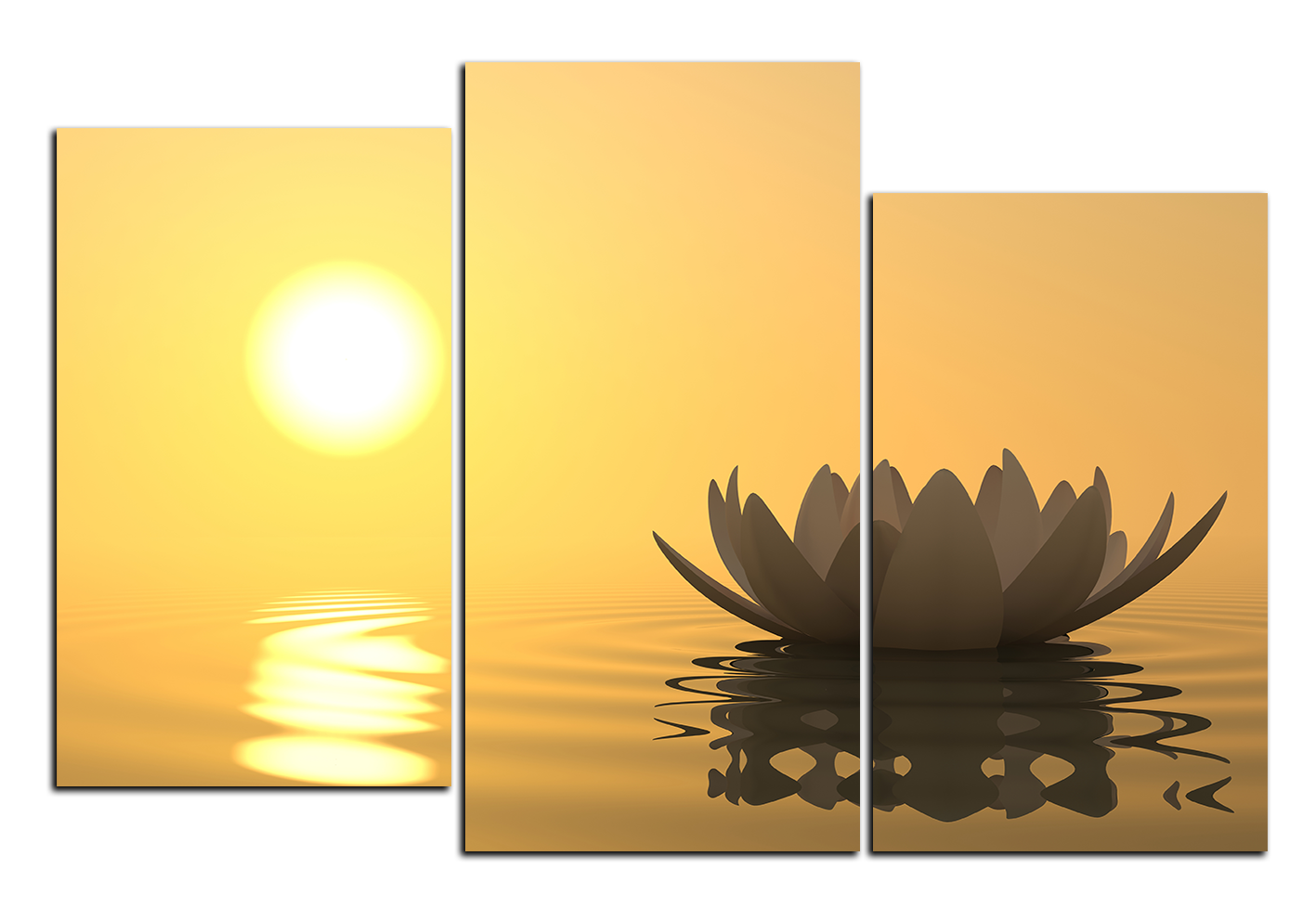 Obraz na plátně - Zen lotus Obraz na plátně - Zen lotus