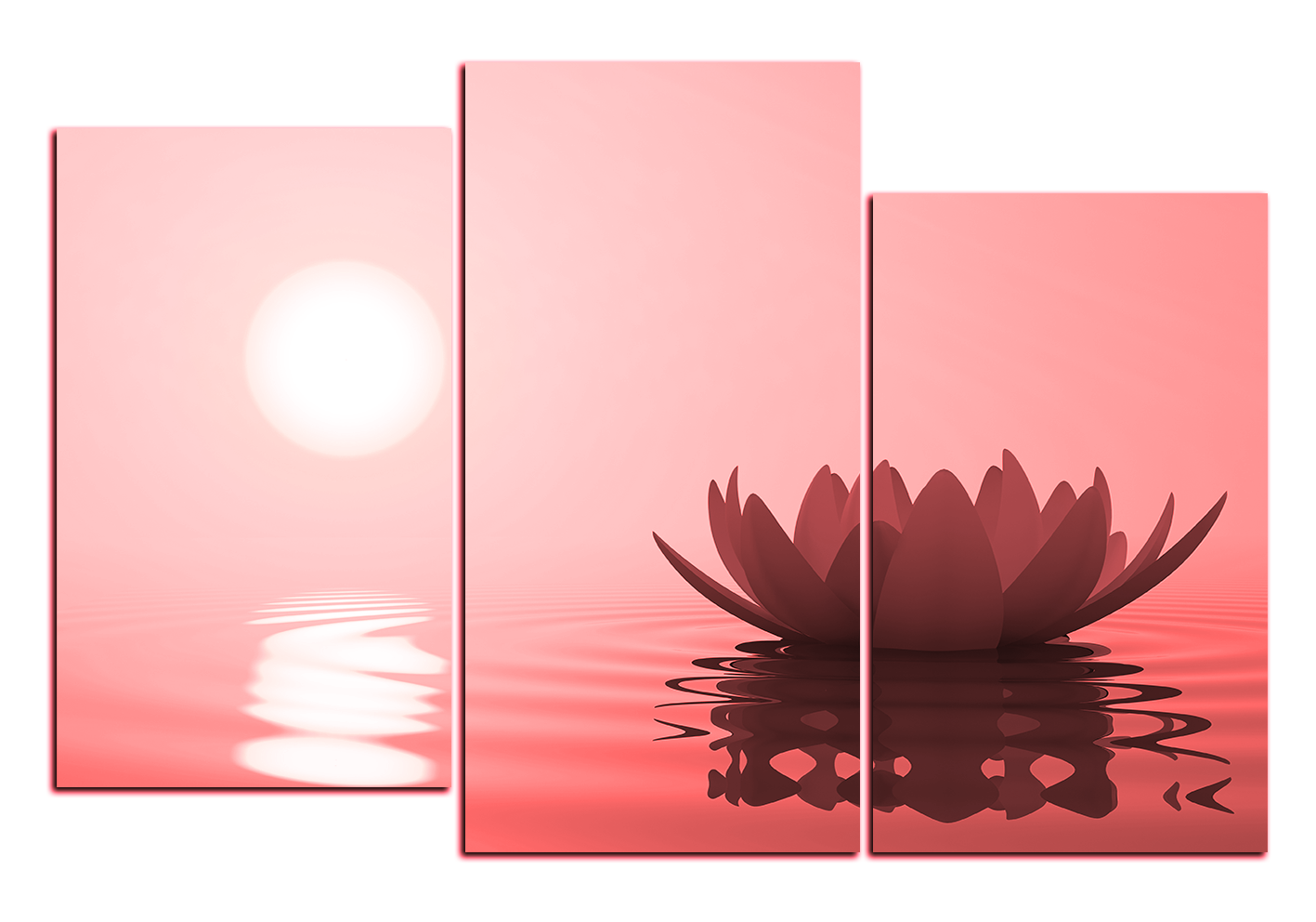Obraz na plátně - Zen lotus Obraz na plátně - Zen lotus