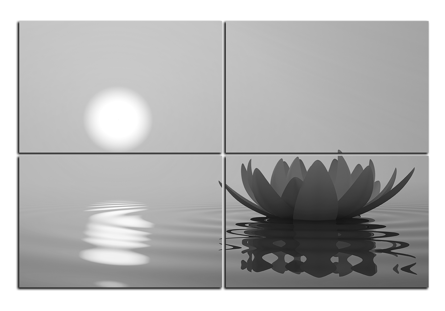 Obraz na plátně - Zen lotus Obraz na plátně - Zen lotus