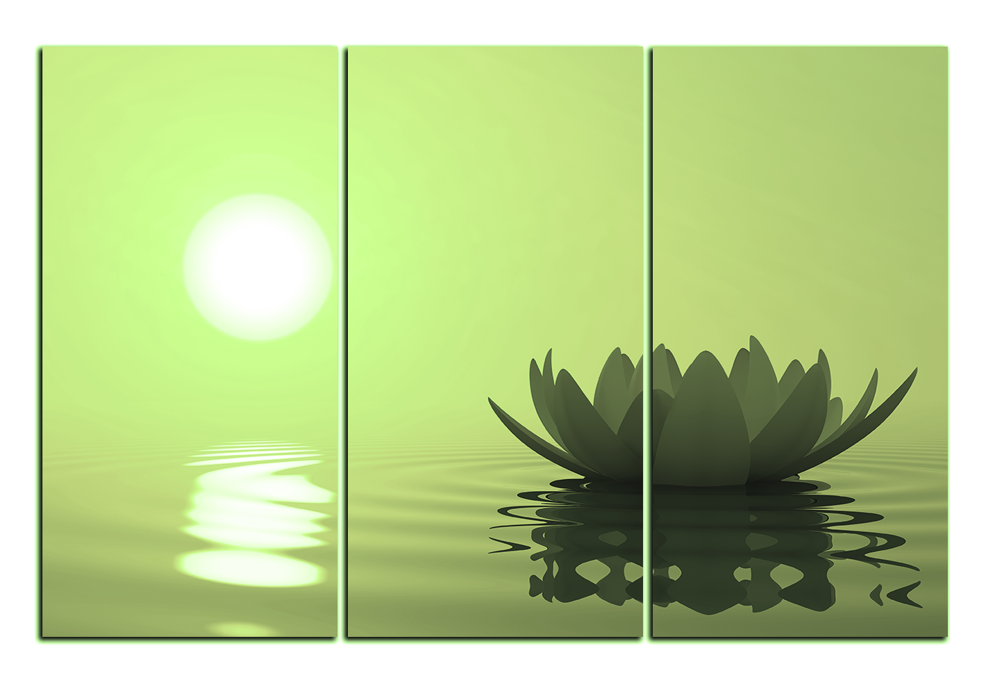 Obraz na plátně - Zen lotus Obraz na plátně - Zen lotus