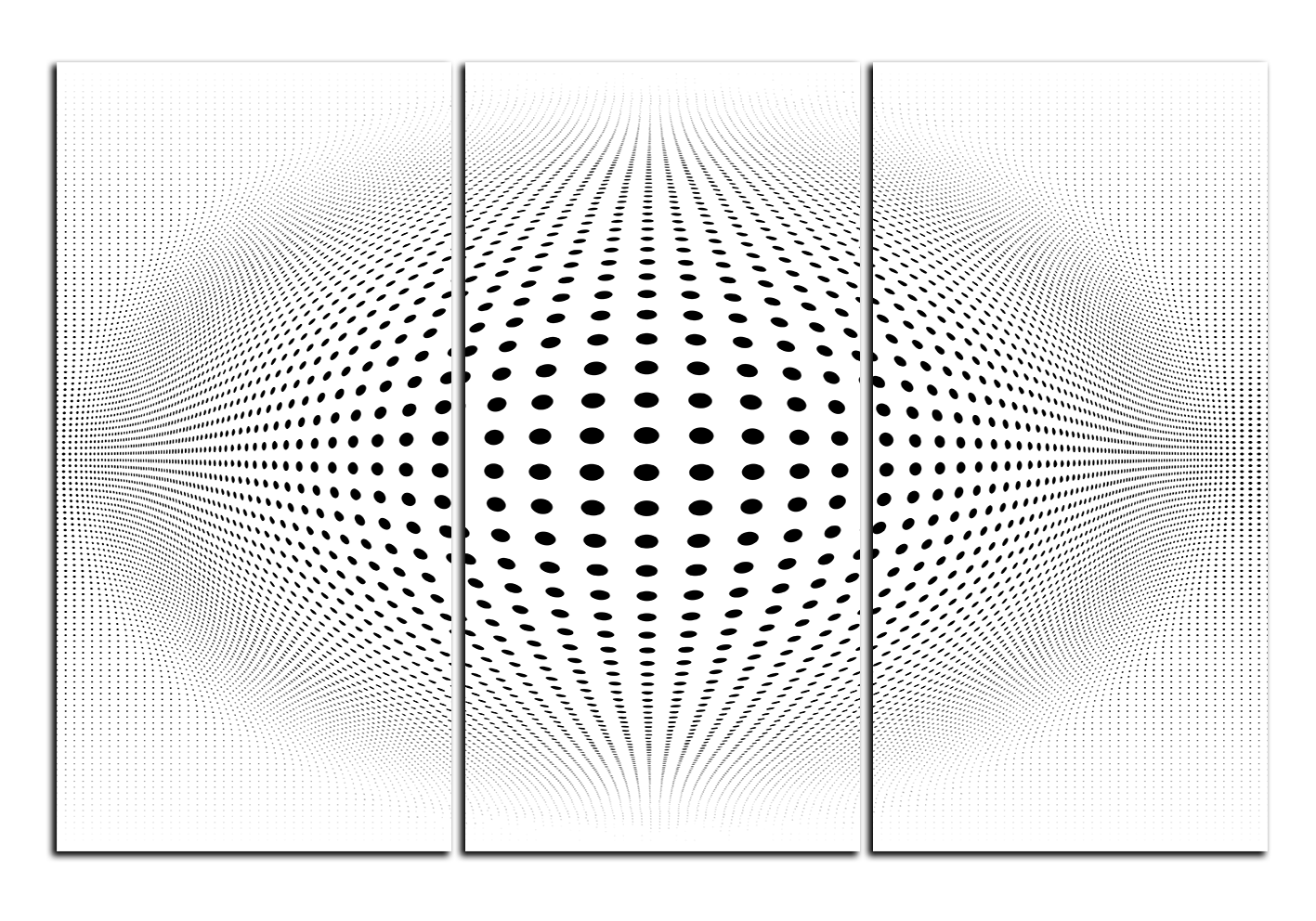Obraz na plátně - Abstraktní geometrická sfera Obraz na plátně - Abstraktní geometrická sfera